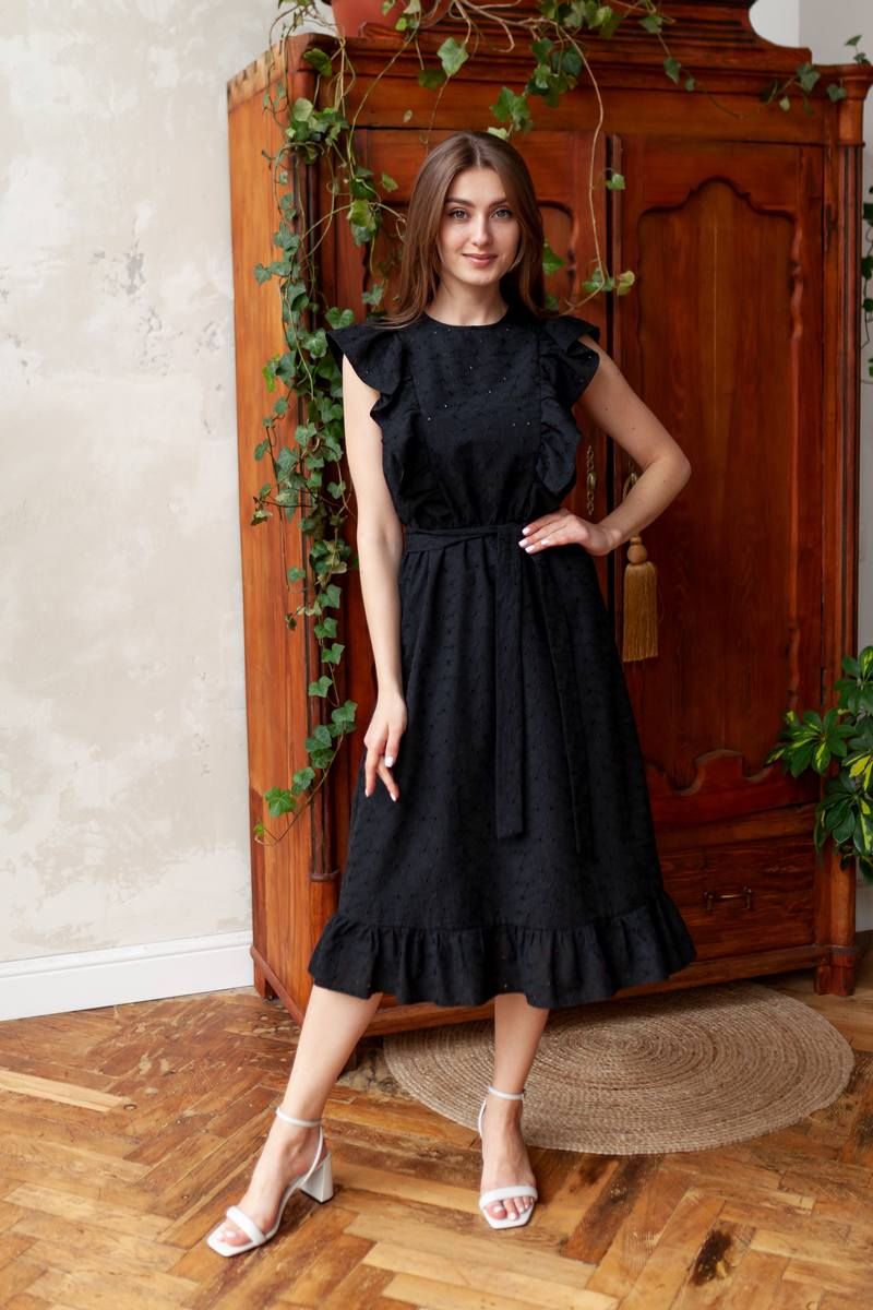 Платье KRASA - Danaida 208-21 черный