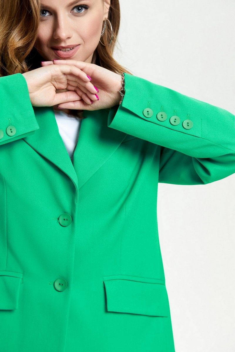 Брючный костюм TEZA 2660 зеленый