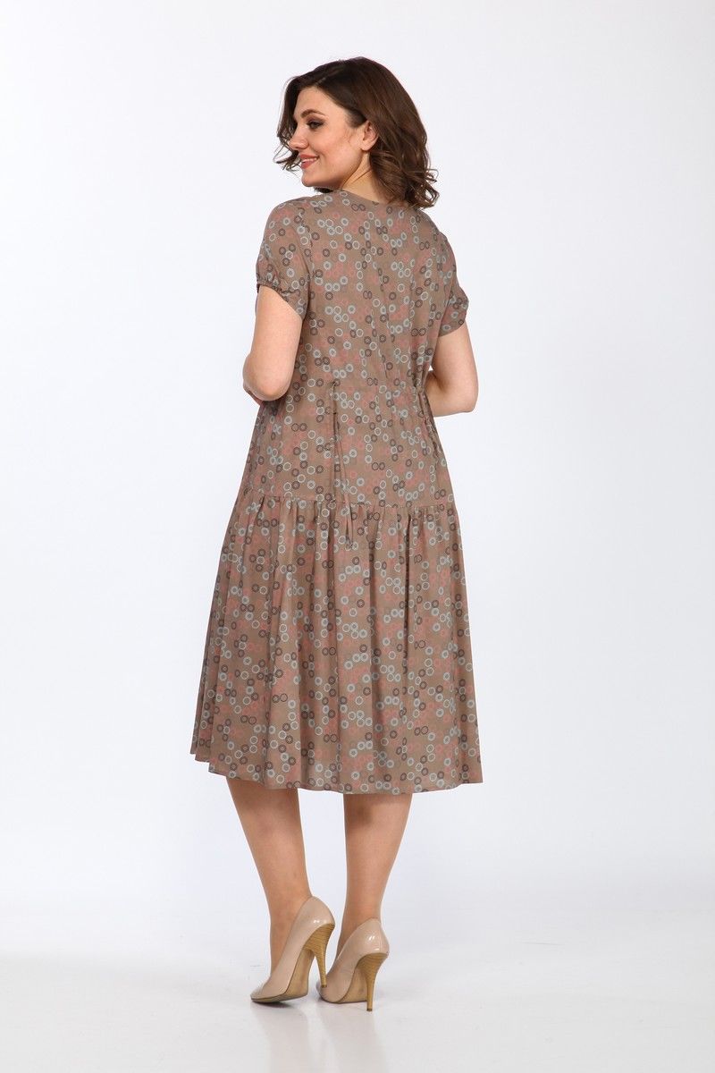 Платья Lady Style Classic 2298/1 коричневый