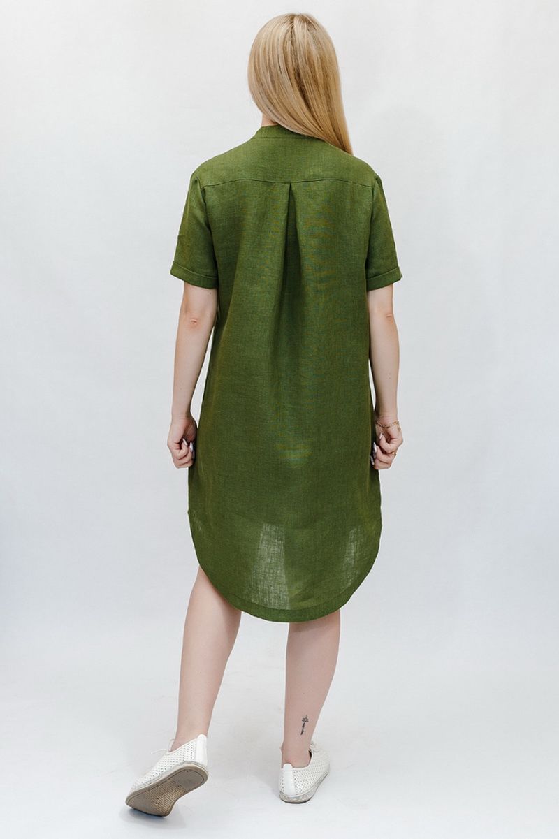 Платье Витебчанка 380-18-164 зеленый
