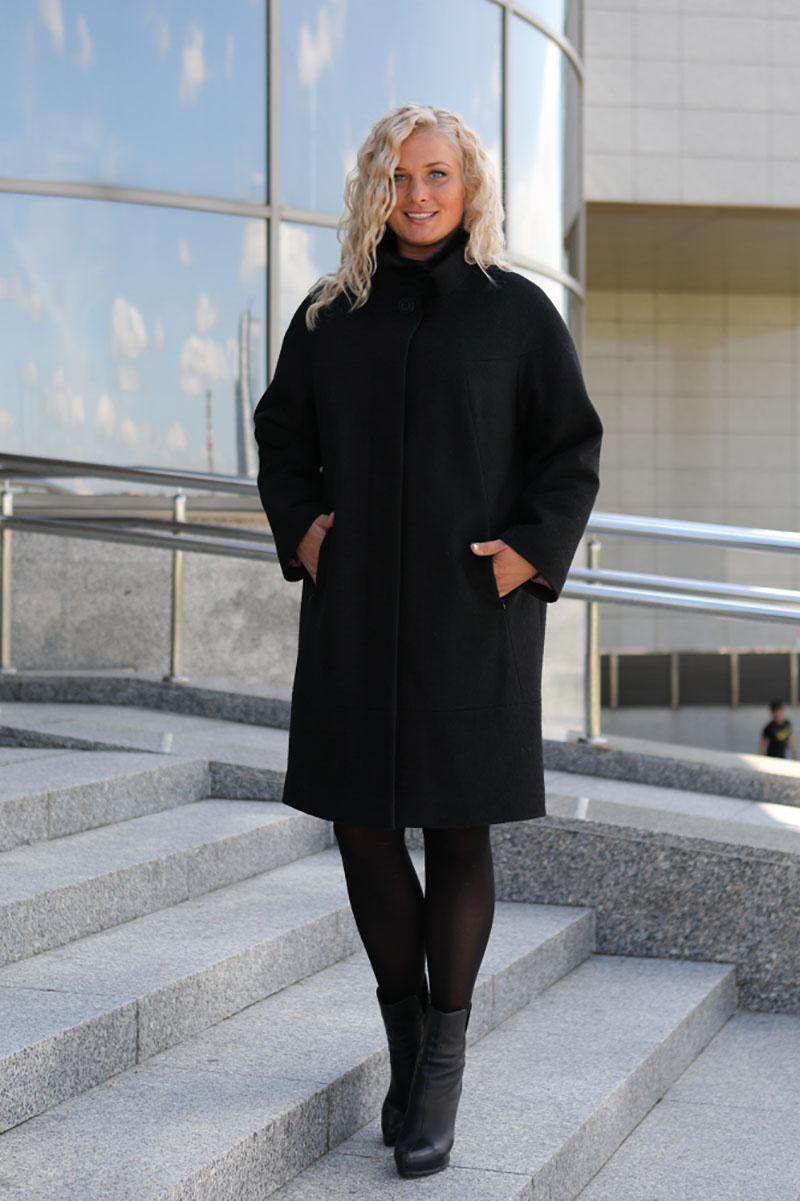 Женское пальто Bugalux 948 164-черный