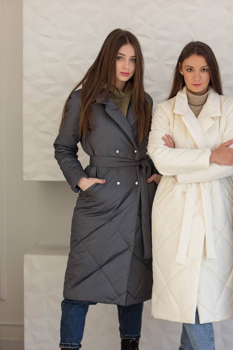 Женское пальто Sisteroom ПДД-045 графит