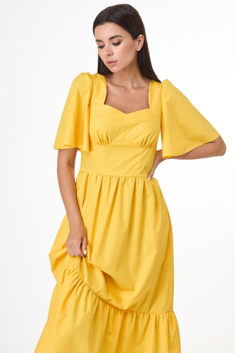 Платья Anelli 1058 желтый
