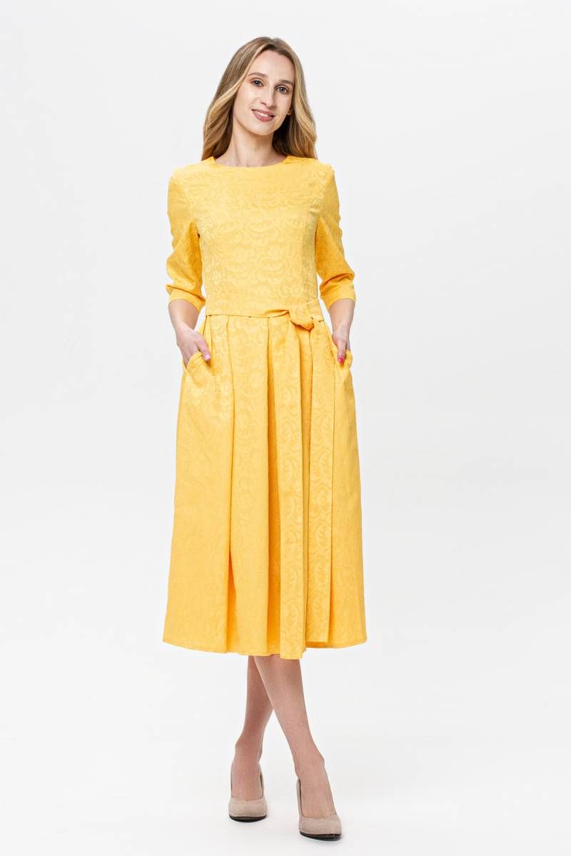 Платье BirizModa 21С0012 желтый