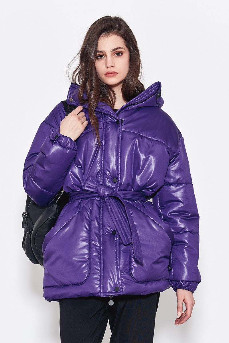 Женская куртка Favorini 21297 фиолет