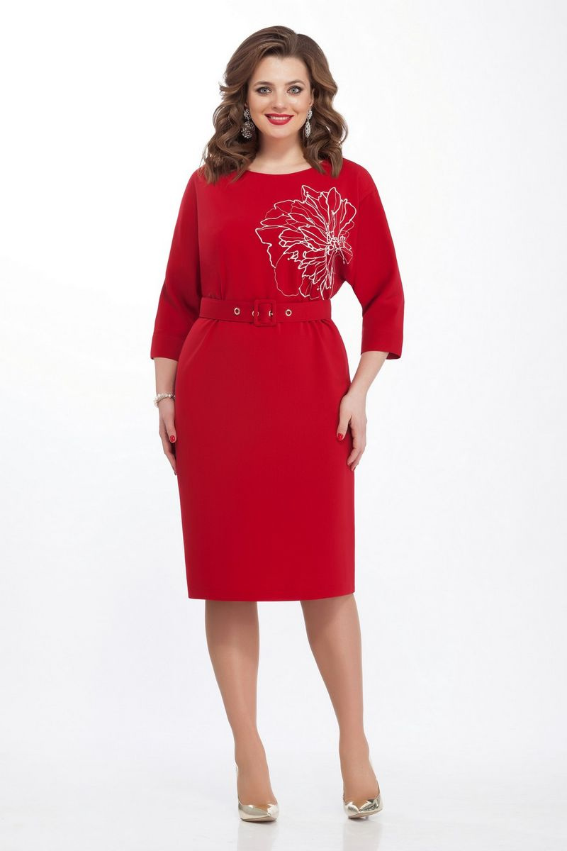 Платье TEZA 124 красный