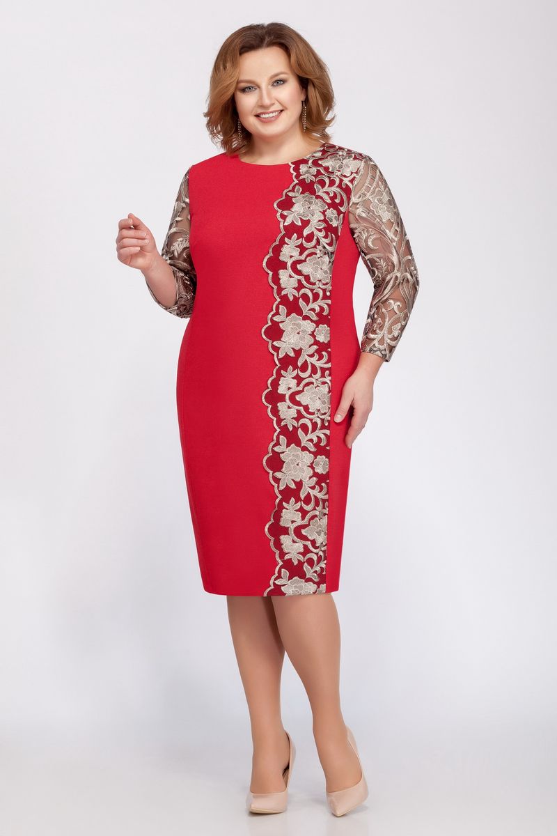 Платье LaKona 1180-1 красный