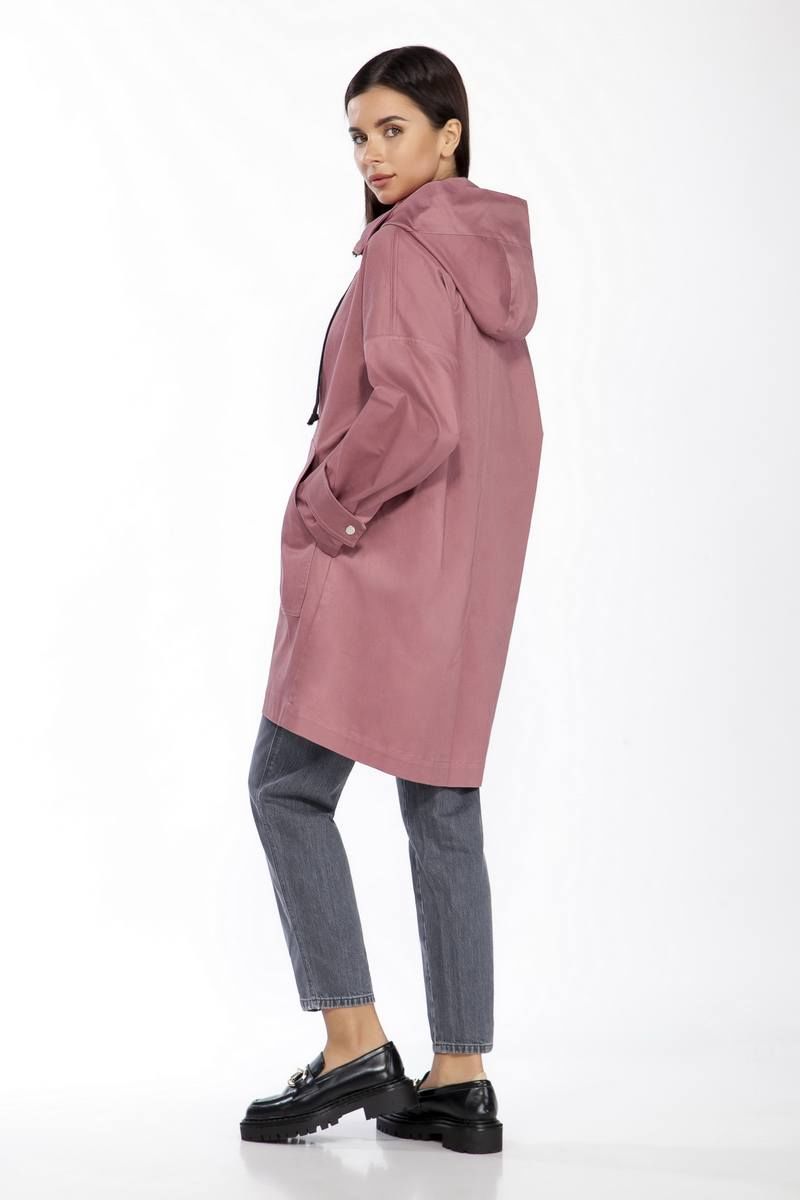 Женская куртка LaKona 1400 дымчатая_роза