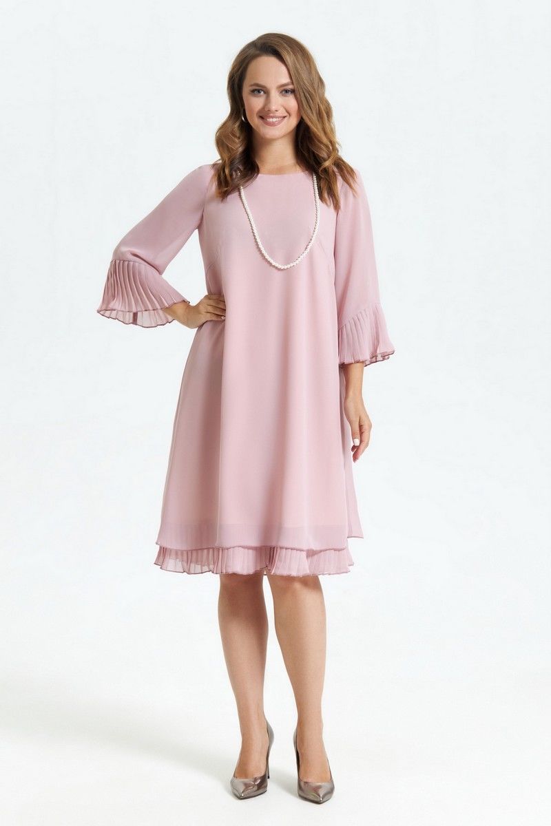 Платья TEZA 250 пыльно-розовый