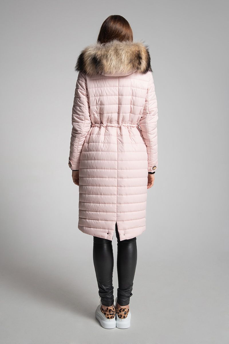 Женская куртка Gotti 413-1м розовый