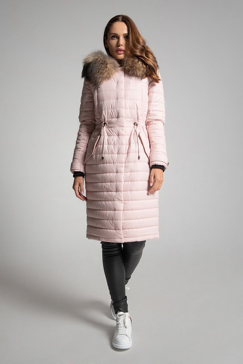 Женская куртка Gotti 413-1м розовый