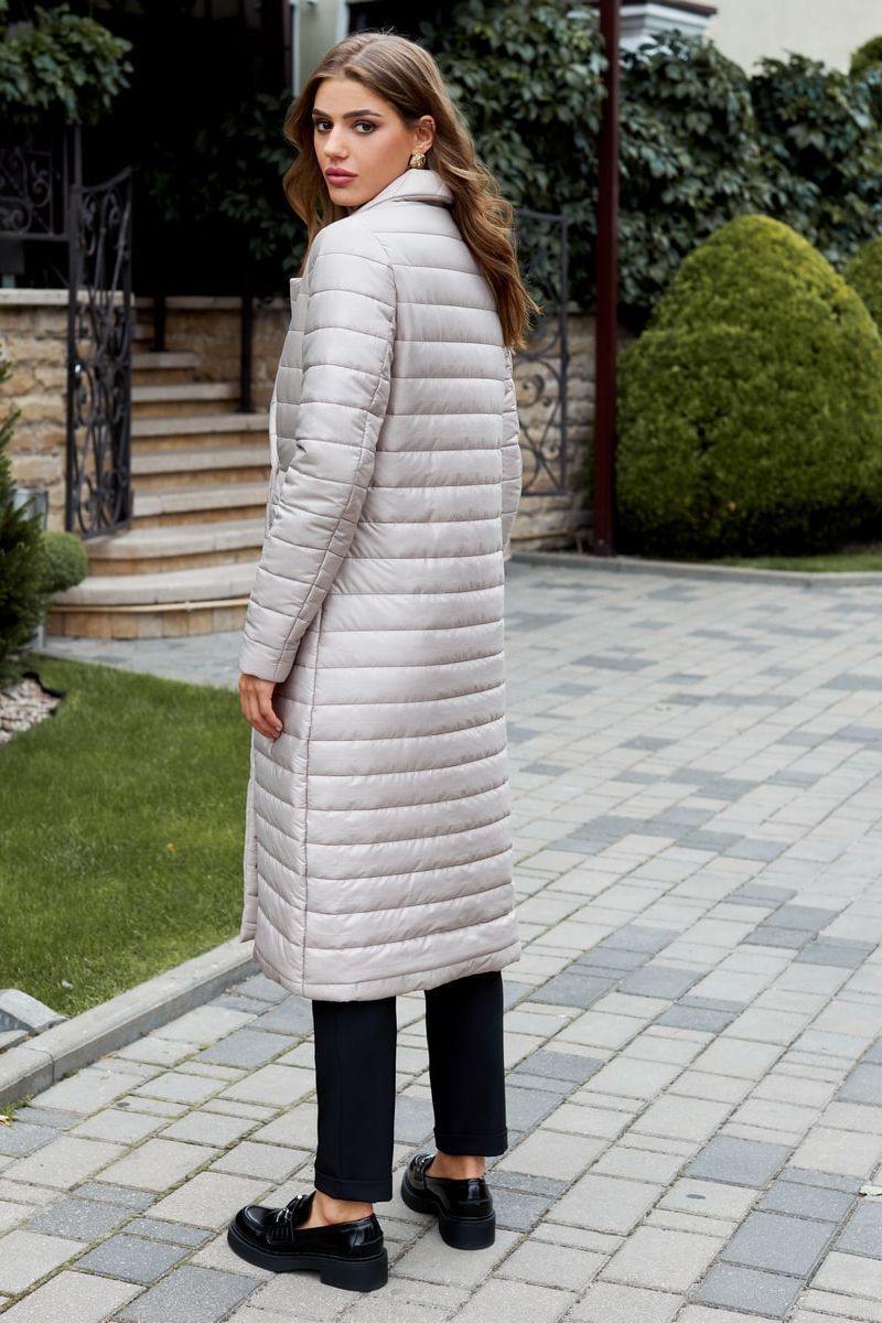 Женское пальто AYZE 2311 бежевый