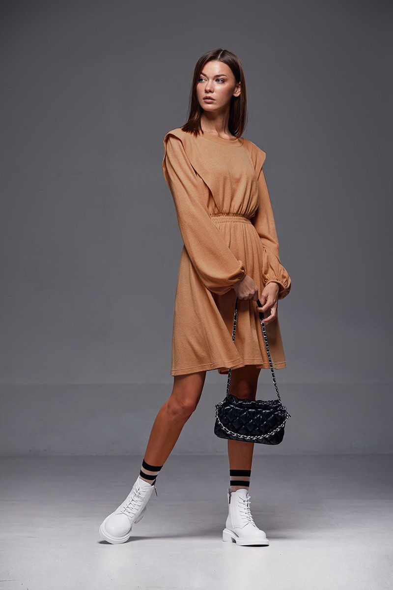 Платья Andrea Fashion AF-186 карамель