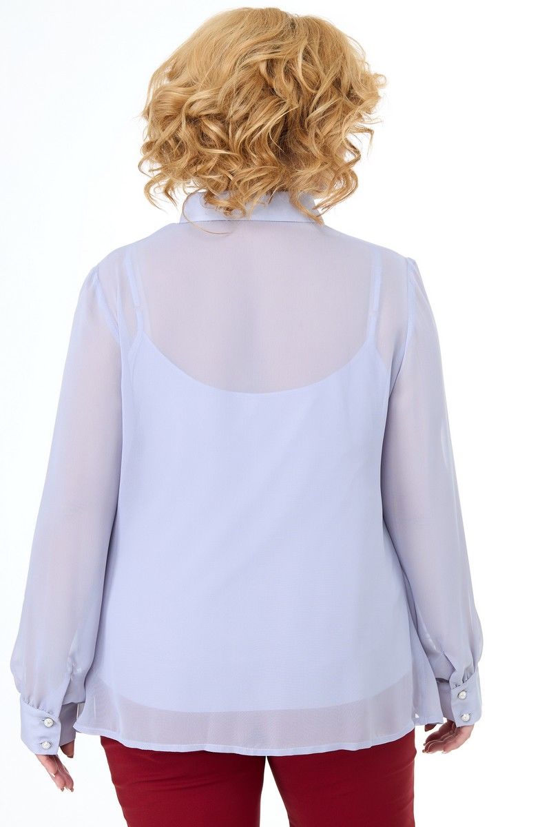 Комплект с блузой Anelli 1087 серый