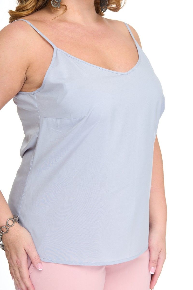 Комплект с блузой Anelli 1087 серый