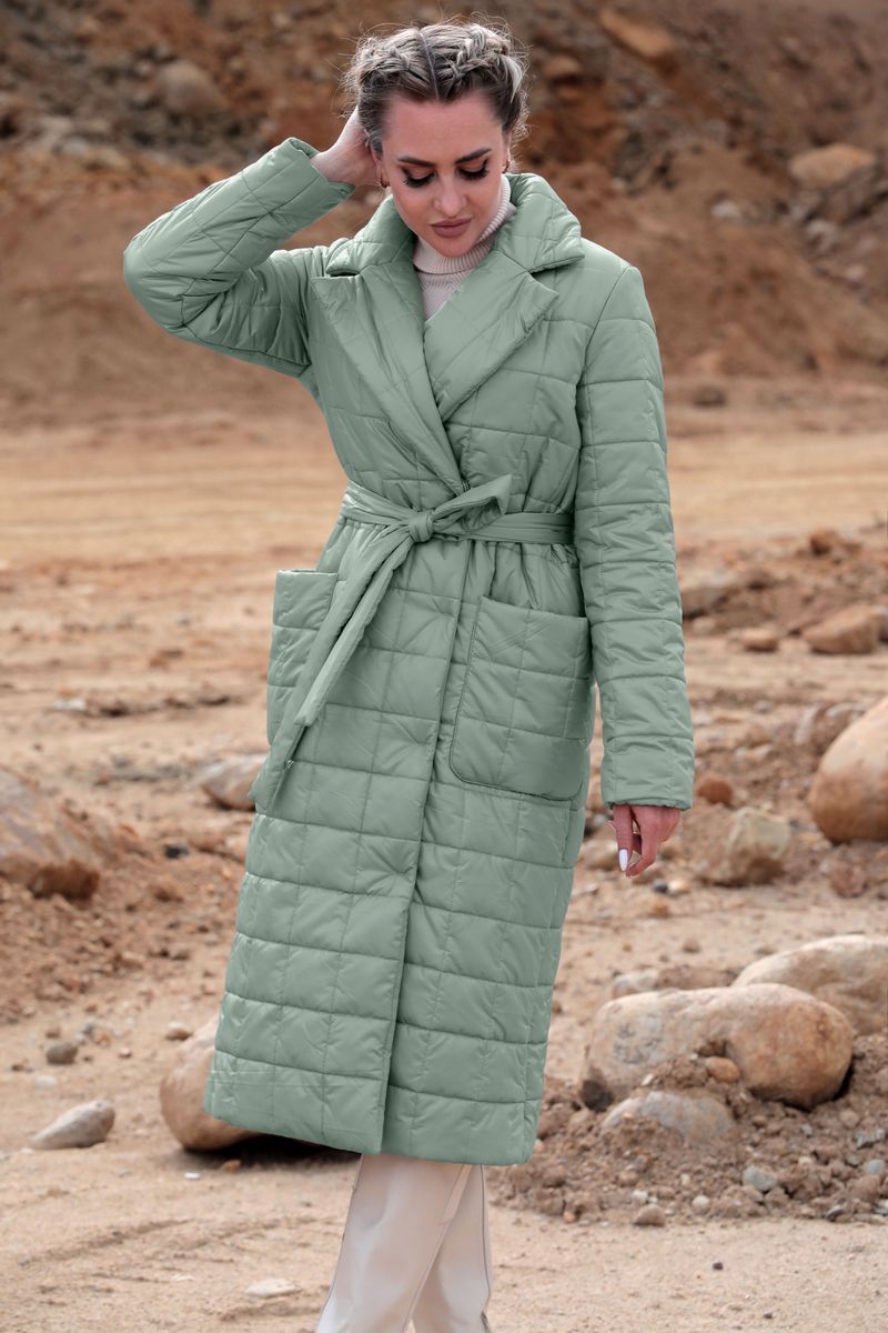 Женское пальто Golden Valley 7123 зеленый