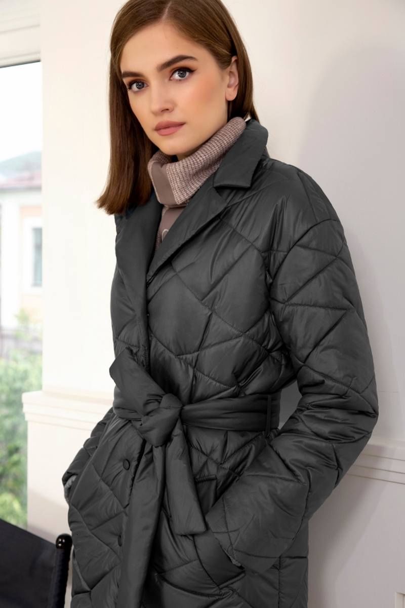 Женская куртка Olegran 3802 графит