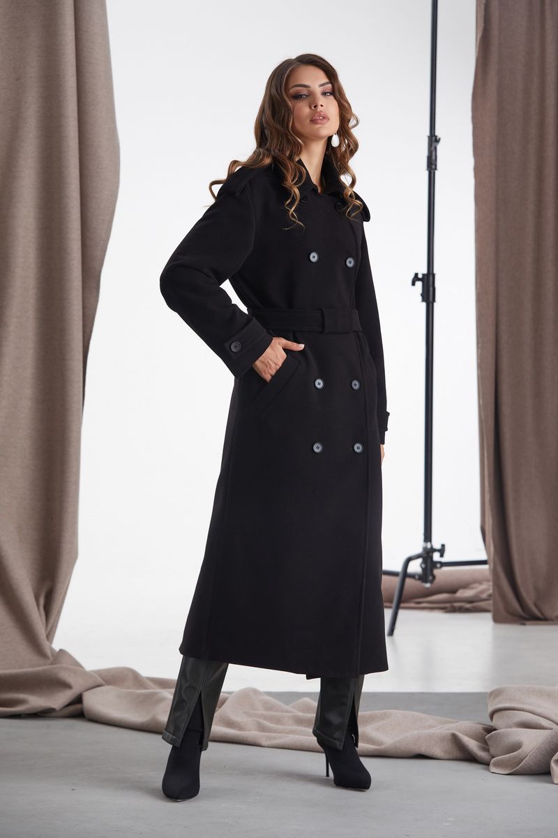 Женское пальто Rami 1067 черный