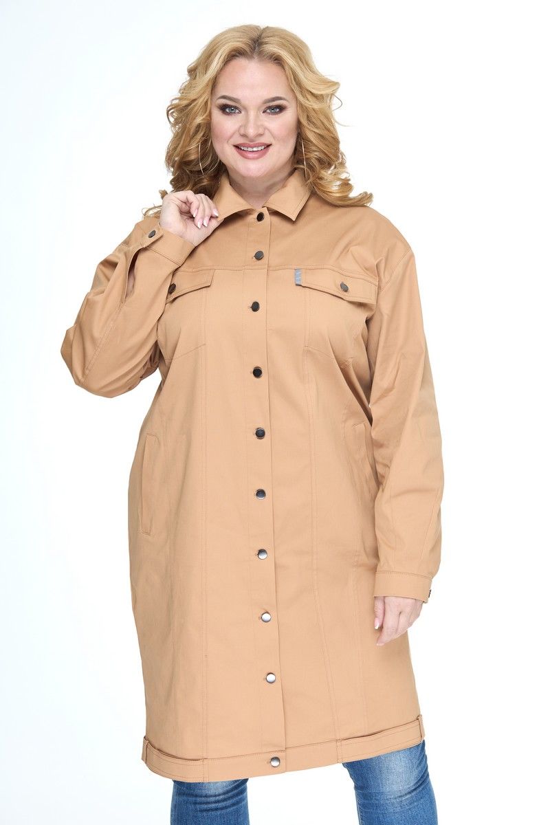 Женская куртка Anelli 1113 карамель