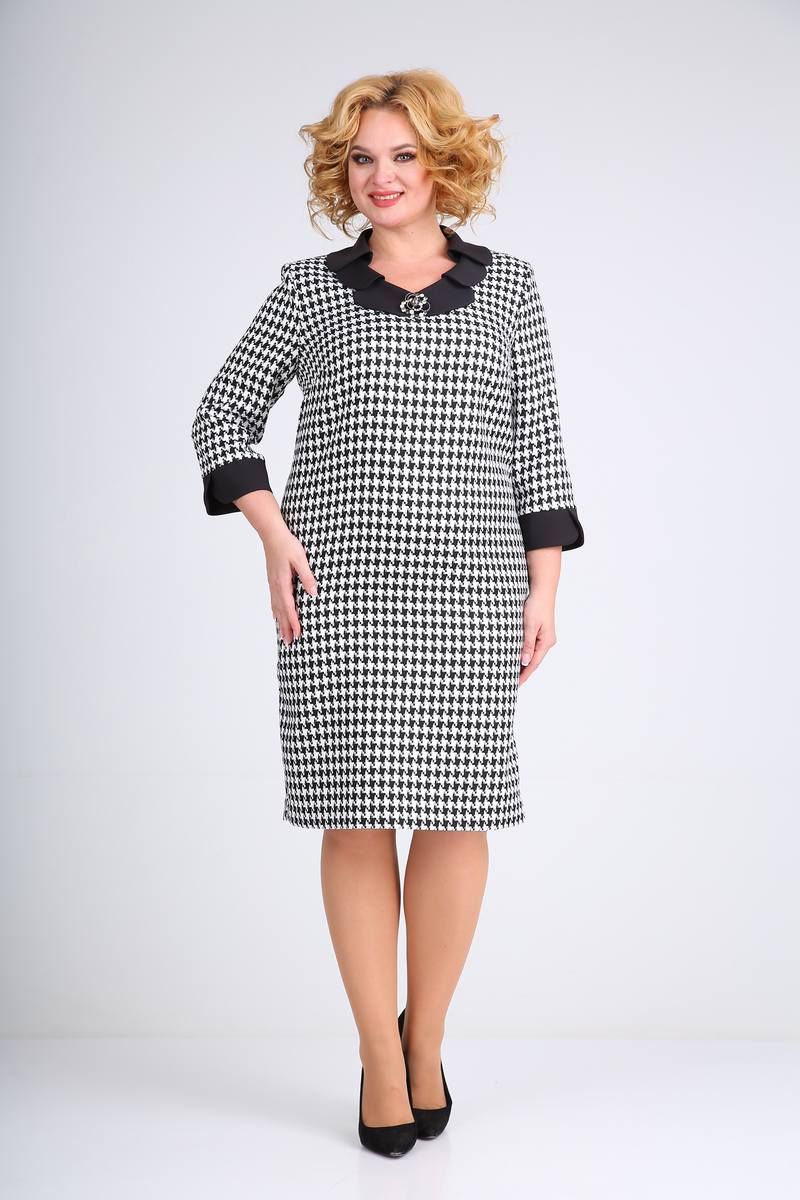 Платья Moda Versal П2349 тетрис_черный