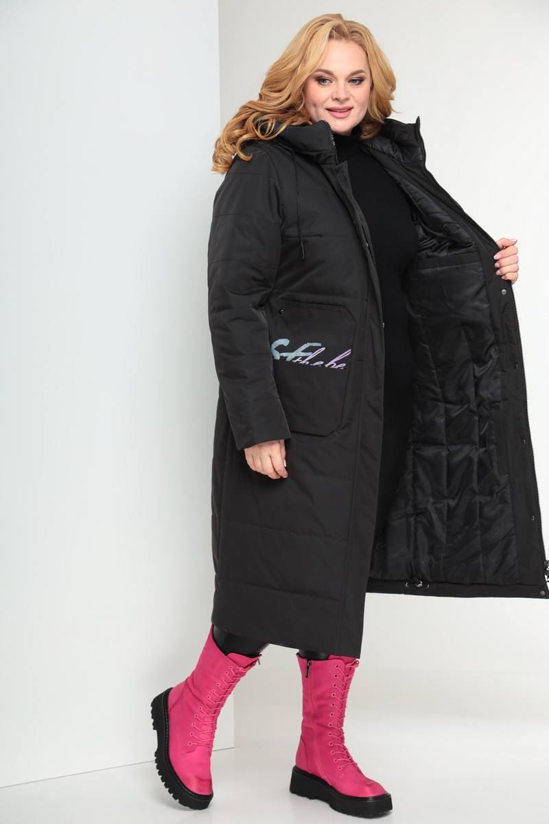 Женское пальто Shetti 2028 черный