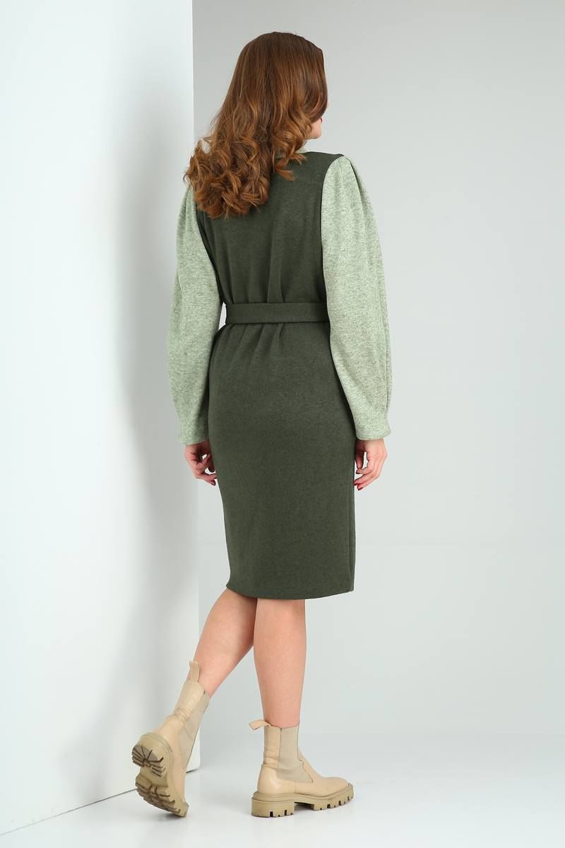Платья Viola Style 0986 зеленый