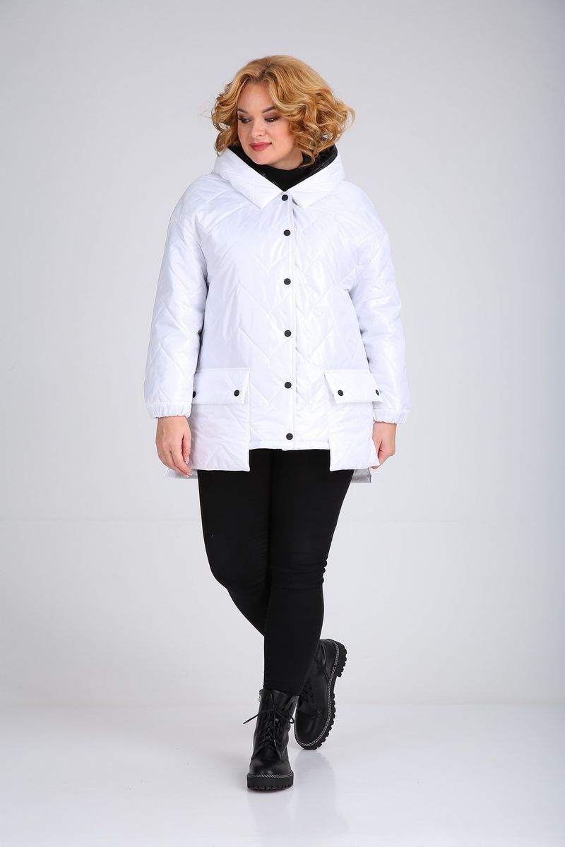 Женская куртка Диомант 1729 белый
