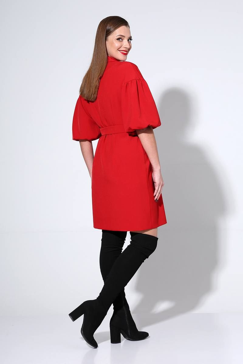 Платья Liona Style 814 красный