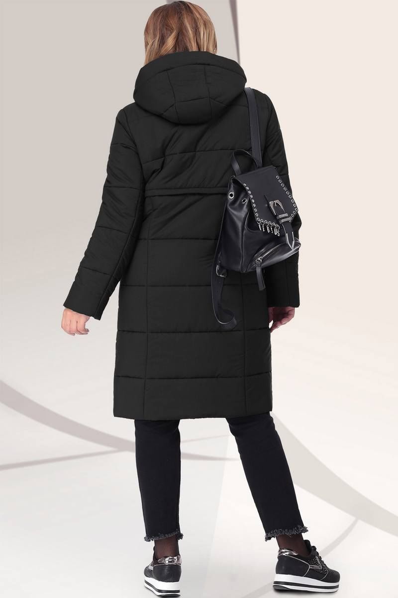 Женское пальто LeNata 11041 черный