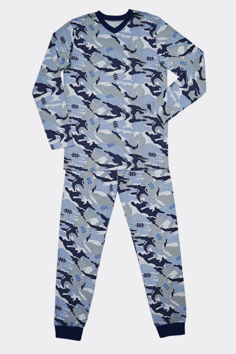 Пижамы Купалинка 764114 набивка+темно-синий