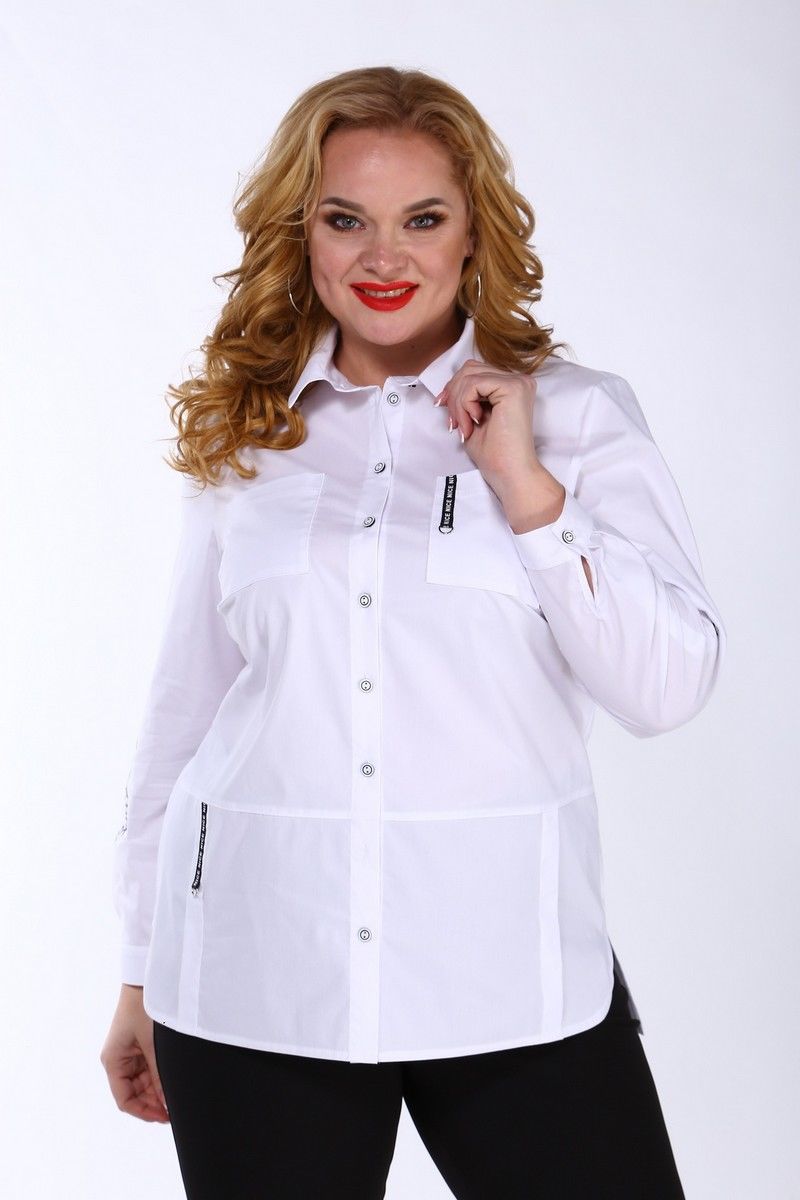 Блузы SOVITA M-805 белый