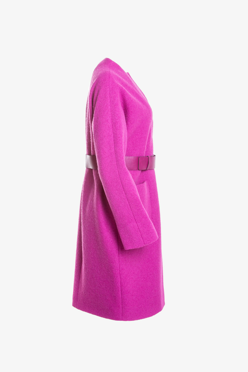 Женское пальто Elema 1-11102-1-170 фуксия