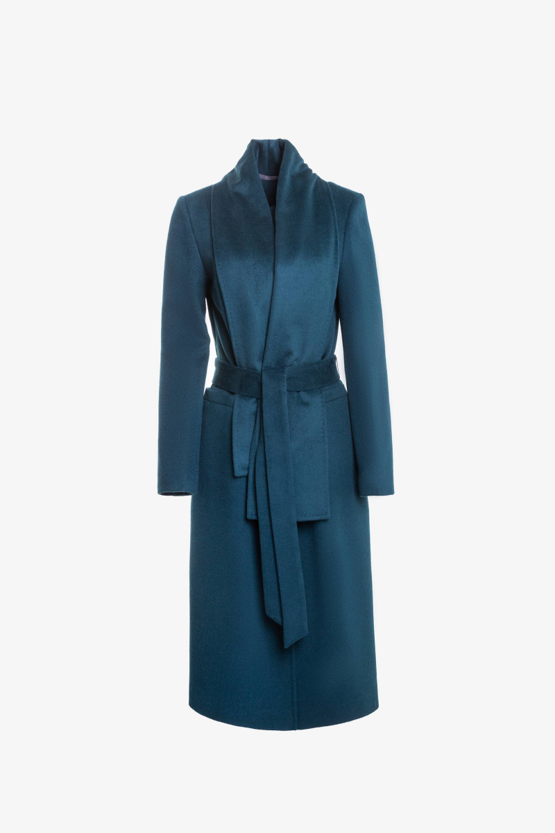 Женское пальто Elema 1-11141-1-164 зелёный