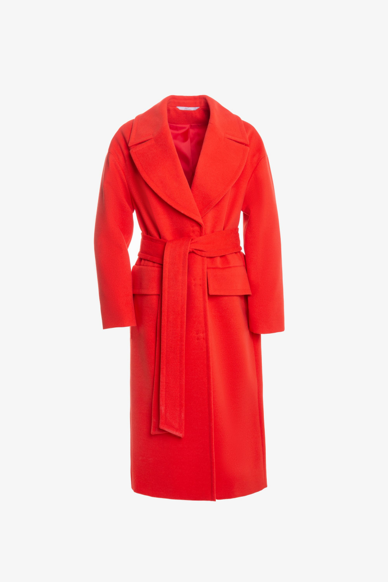 Женское пальто Elema 1-11365-1-170 мандарин