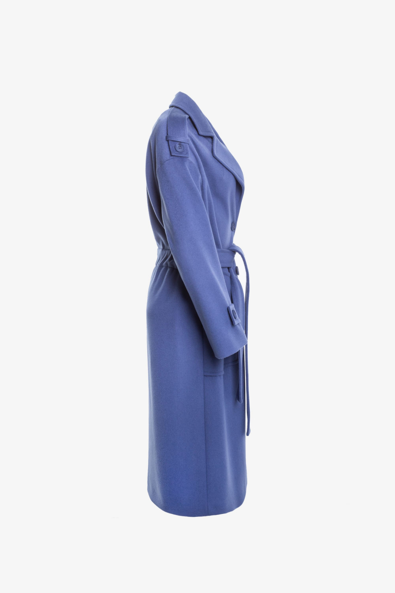 Женское пальто Elema 1-11409-1-164 голубая_дымка