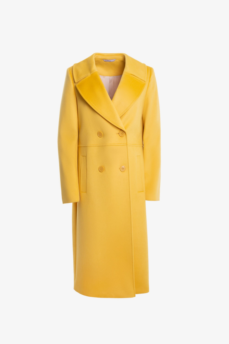 Женское пальто Elema 1-8019-2-170 жёлтый