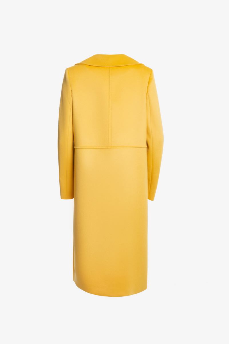 Женское пальто Elema 1-8019-2-170 жёлтый