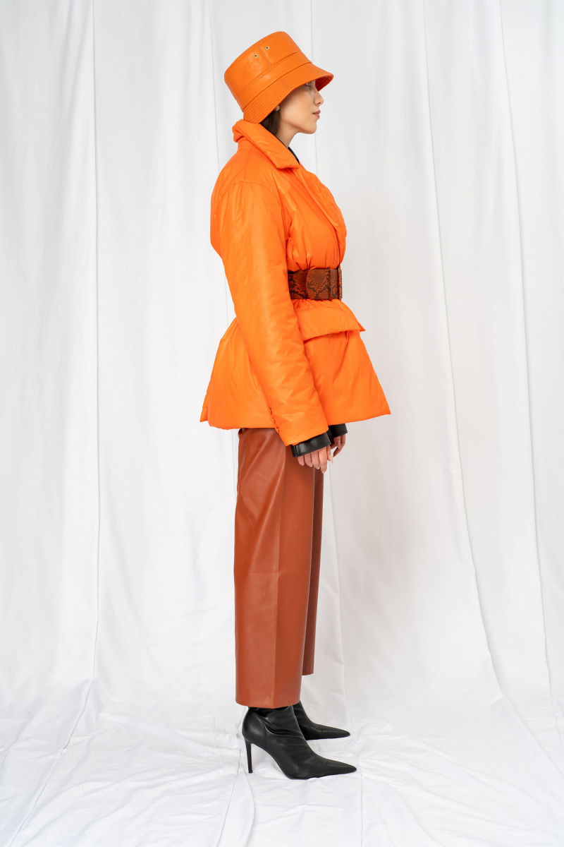 Женская куртка Elema 4-10779-1-164 оранжевый