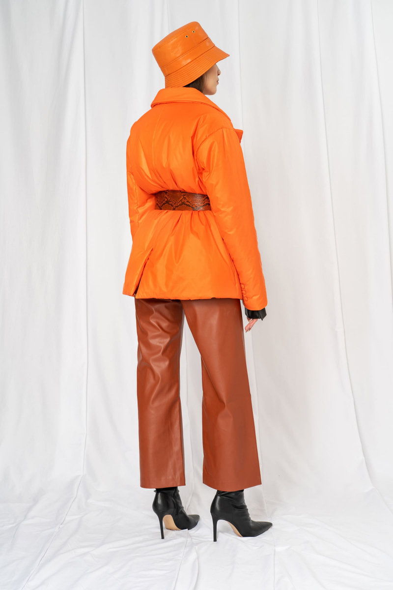Женская куртка Elema 4-10779-1-164 оранжевый