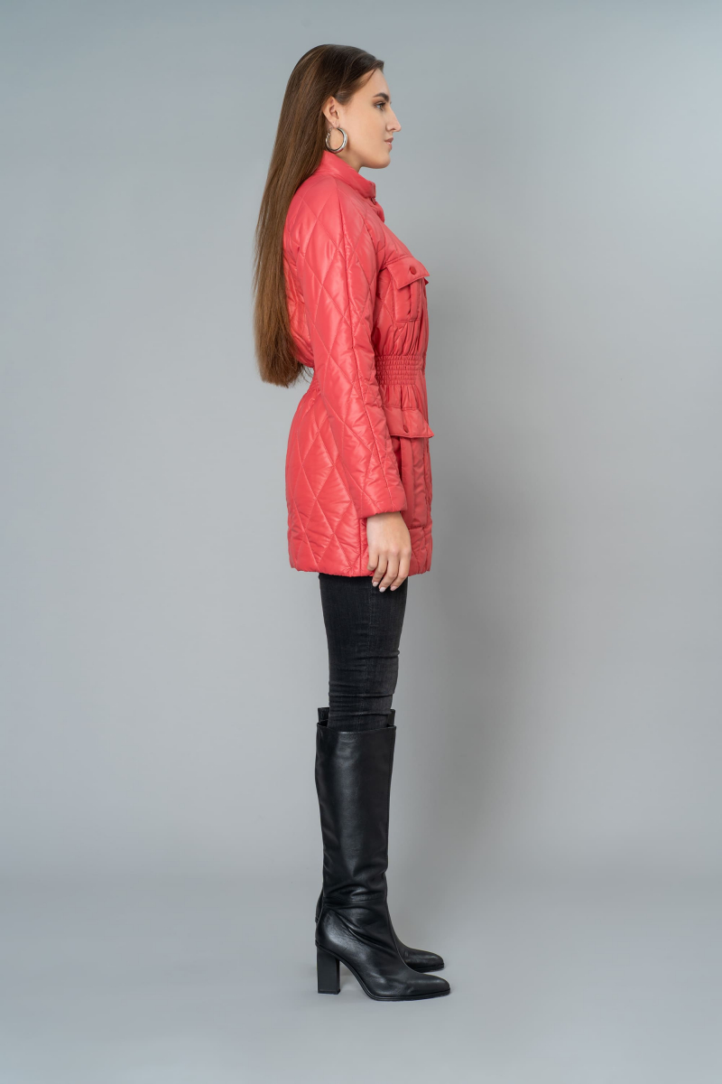 Женская куртка Elema 4-9631-1-164 помада