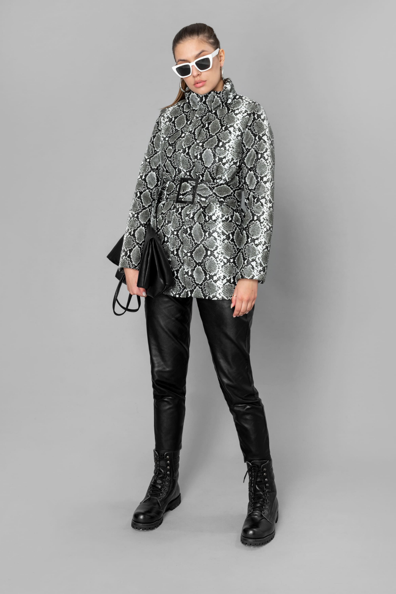 Женская куртка Elema 4-9855-1-164 серый