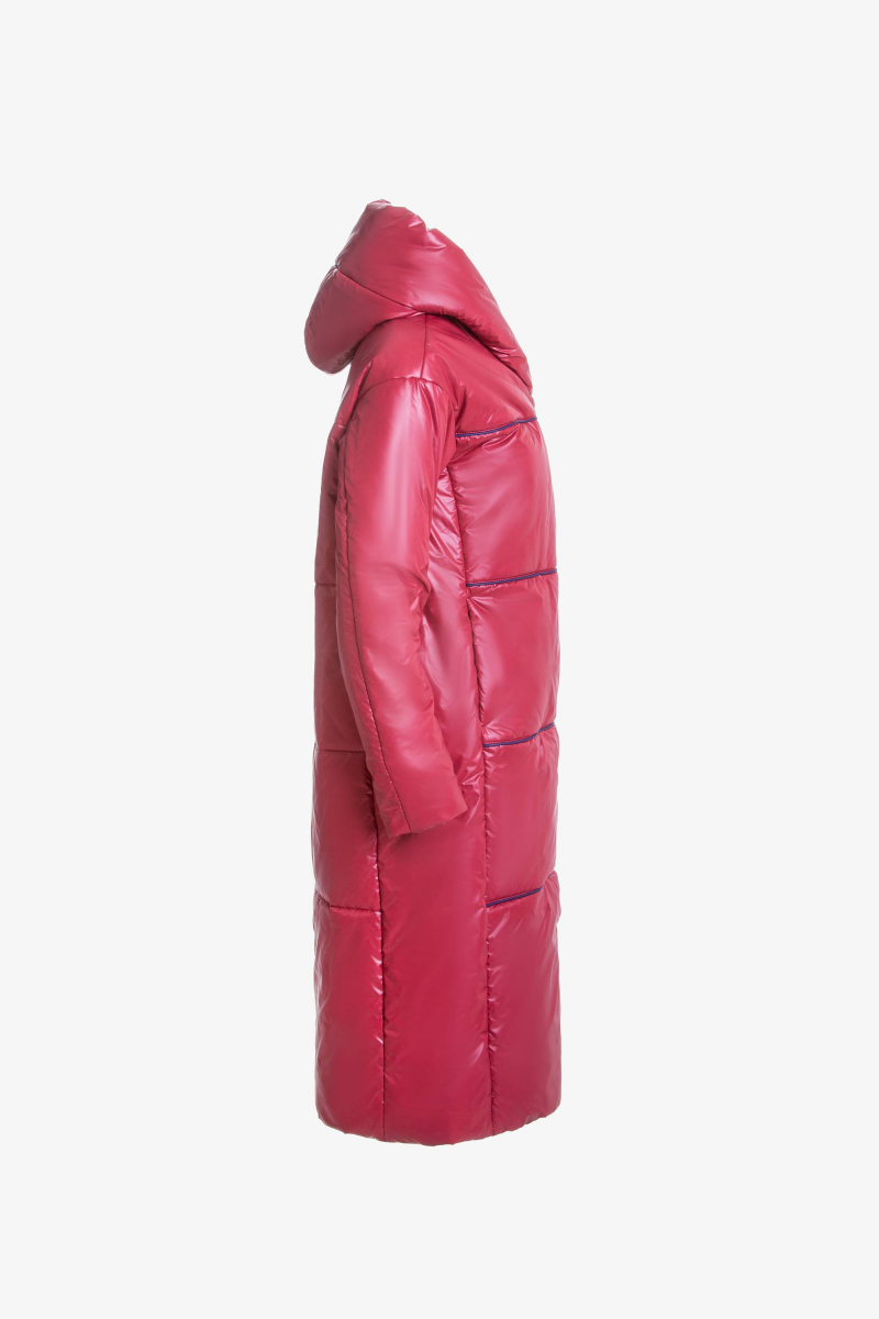 Женское пальто Elema 5-10721-1-170 рябина