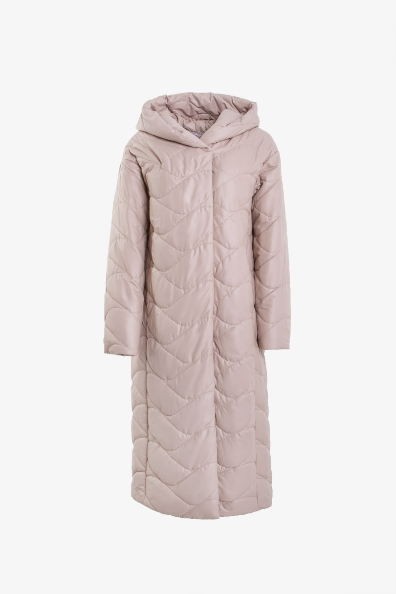 Женское пальто Elema 5-10722-1-170 бежевый