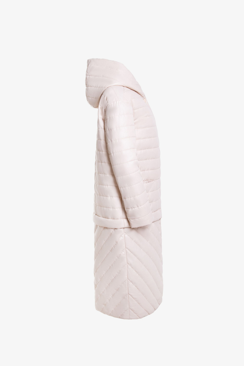 Женское пальто Elema 5-10731-1-164 светло-бежевый