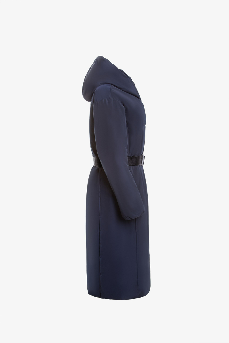 Женское пальто Elema 5-11103-1-170 тёмно-синий