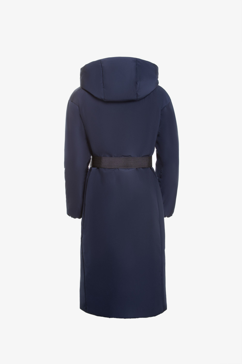 Женское пальто Elema 5-11103-1-170 тёмно-синий