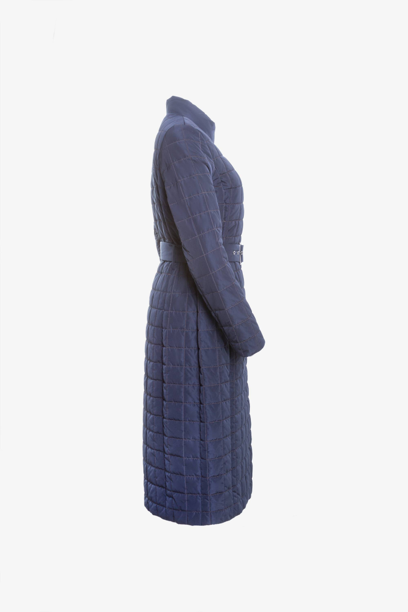 Женское пальто Elema 5-11281-1-164 тёмно-синий