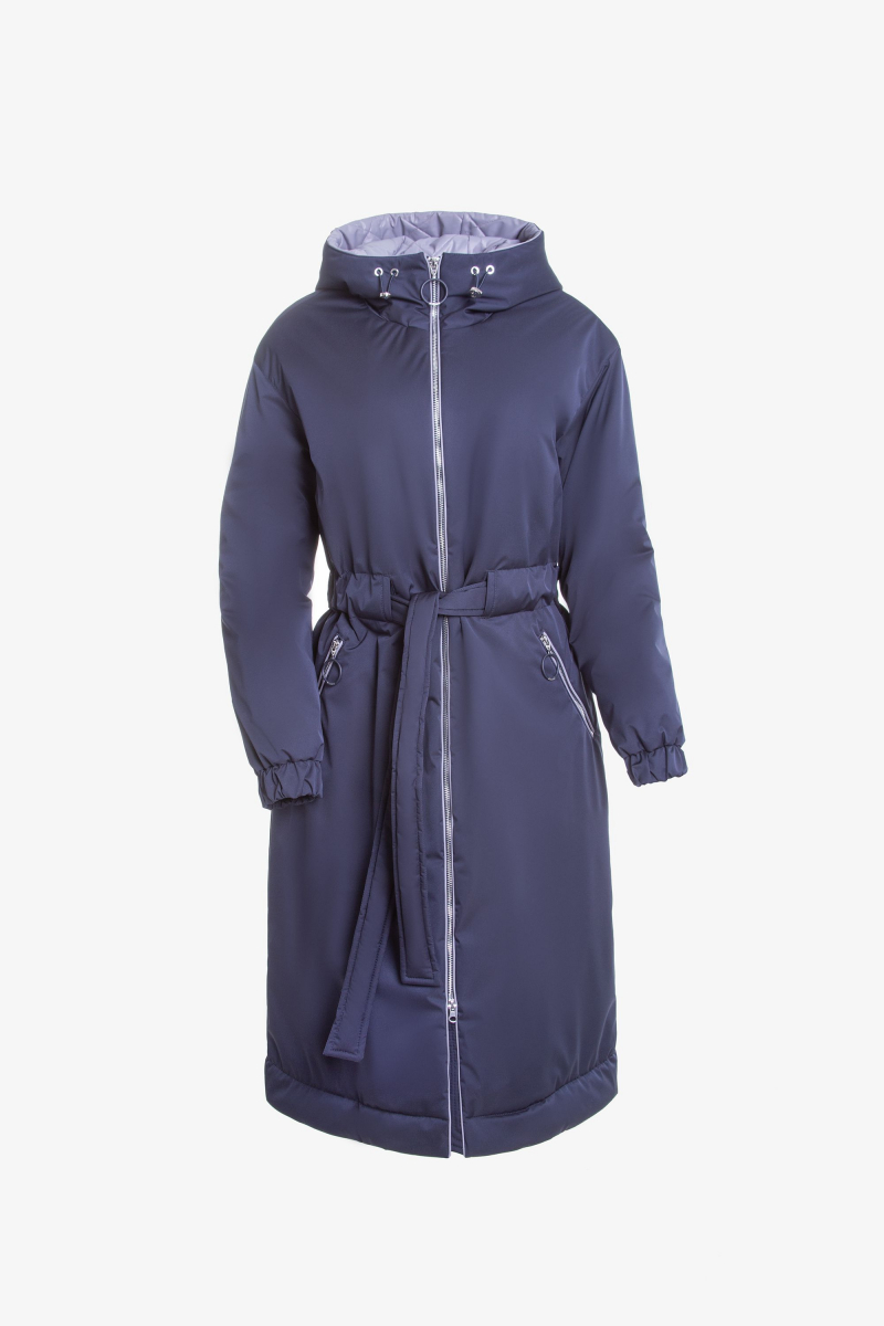 Женское пальто Elema 5-11407-1-164 синий