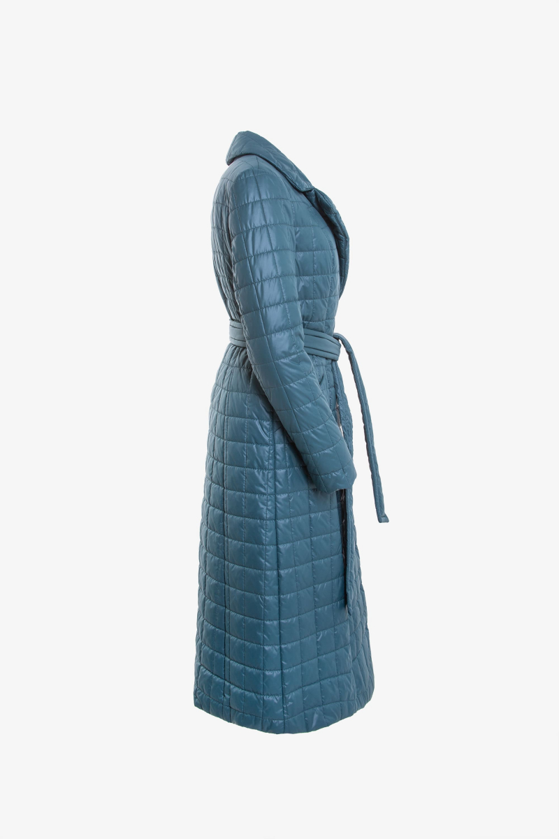 Женское пальто Elema 5-11475-1-170 изумруд