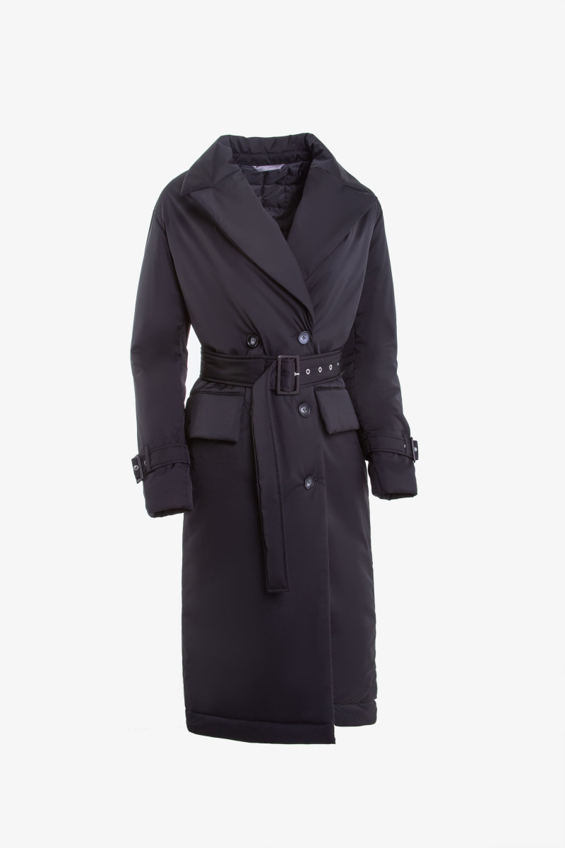 Женское пальто Elema 5-11644-1-164 чёрный